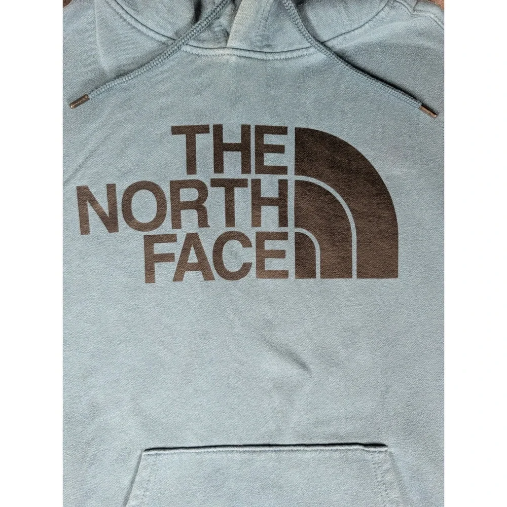 The North Face Mens Half‎ Dome Pullover Hoodie Blue Logo Sweatshirt NF0A4M4B